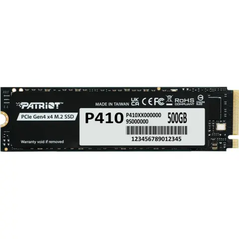 PATRIOT 500GB P410 M.2 PCIe M.2 2280 P410P500GM28H