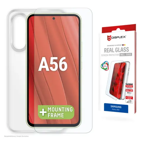 DISPLEX TPU tok + kijelzővédő Samsung Galaxy A56 5G átlátszó