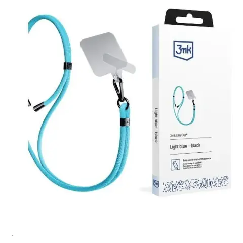 3MK EasyClip 2in1 Nyakpánt tok betéttel kék