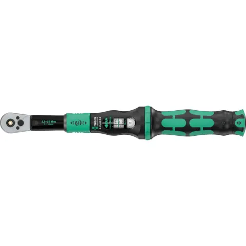 WERA 05075694001 Click-Torque Lock A 6 R/L 05075694001 Nyomatékkulcs 1/4" (6.3 mm) 2.5 - 25 Nm