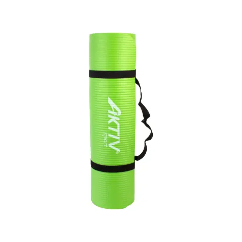 AKTIVSPORT Fitness mat green 183x61x1 cm