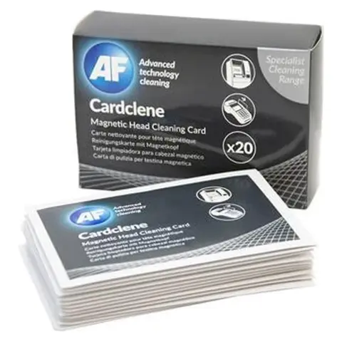 AF Cleaning card for magnetic card reader Cardclene