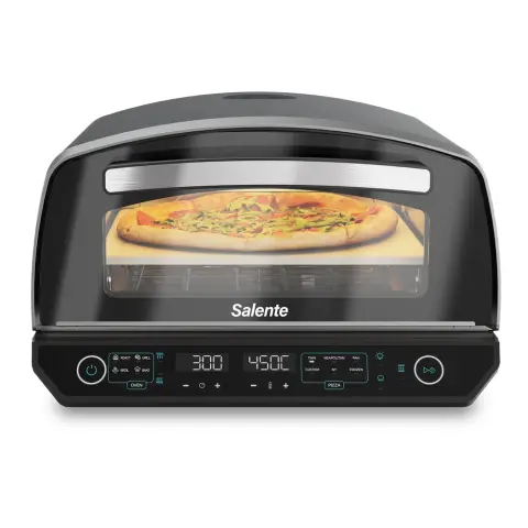 SALENTE Vulcano Pizza oven electric 450 °C 2200W Black