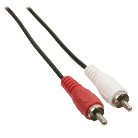 SOMOGYI ELECTRONIC RCA Összekötő Fekete 1m A 11X
