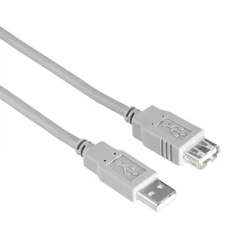 HAMA USB Hosszabbító Szürke 3m 200906