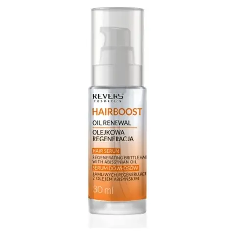 Revers hairboost regeneráló hajvégápoló olaj száraz töredezett hajra abesszin olajjal 30 ml