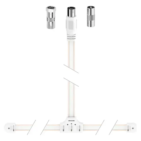 HAMA 205283 FM / DAB+ antenna kábel fehér