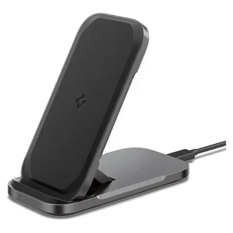 SPIGEN ArcField Vezeték nélküli töltőállvány 15W fekete