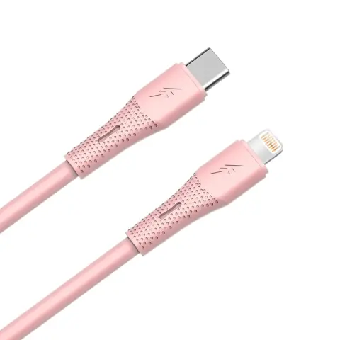 AVAX USB 2.0 Type C Lightning Punjač/podaci Ružičasta 1.5m CB3312
