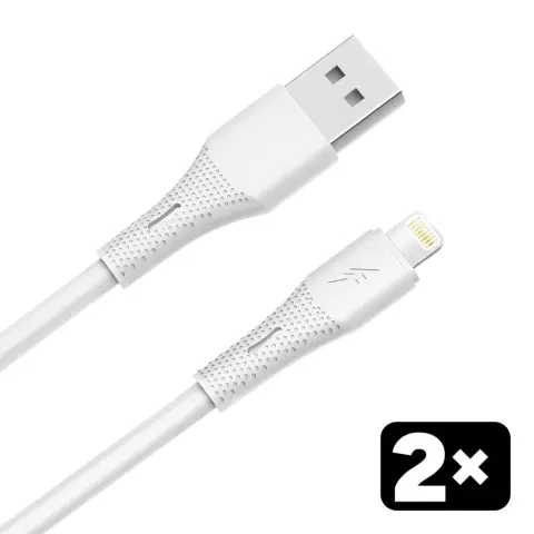 AVAX USB Lightning Punjač/podaci Bijela 1.5m CB4302