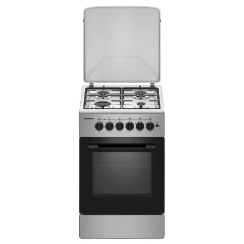 HAUSMEISTER HM 5020ML Hőlégkeverés kombinált tűzhely lemeztetővel Inox