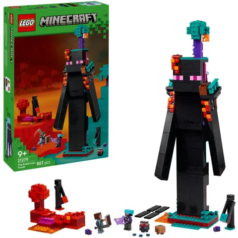 LEGO 21279 Minecraft The Enderman Tower építőkészlet