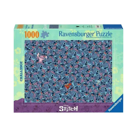 RAVENSBURGER Puzzle Challenge Disney Stitch 1000 darabos 12001265