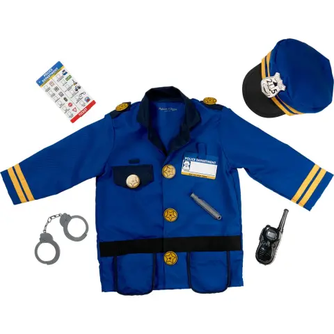 MELISSA AND DOUG Rendőr jelmez szett szerepjátékhoz 6075144