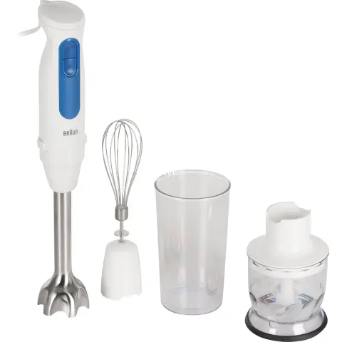 BRAUN MQ30202M Hand Blender MultiQuick 3 Hand blender set White/Blue