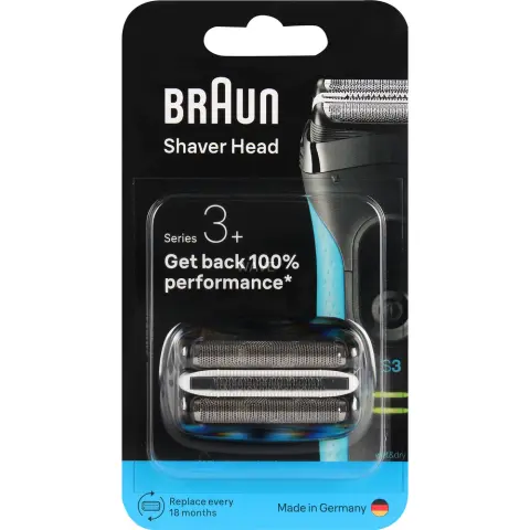 BRAUN Series 3 combo pack 32B borotvafej fekete