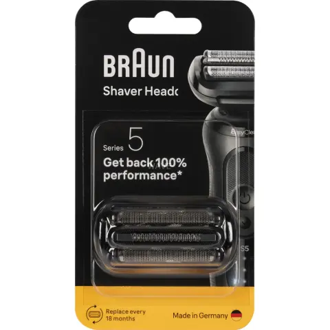 BRAUN Series 5 combo pack 54B borotvafej fekete