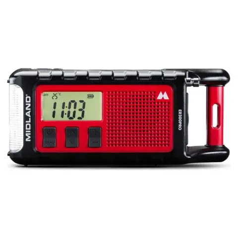 MIDLAND ER300 Pro Bluetooth vészhelyzeti rádió