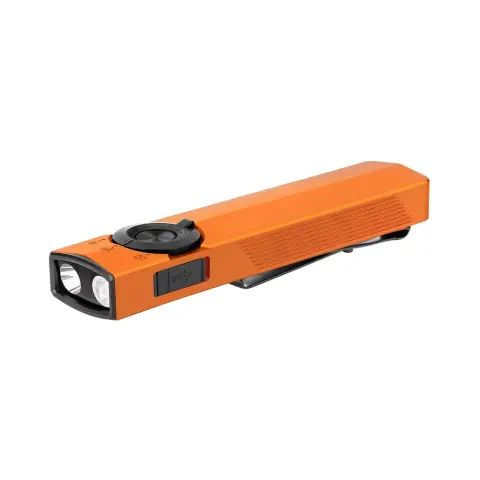 OLIGHT ArkPro rechargeable laser and UV flashlight orange
