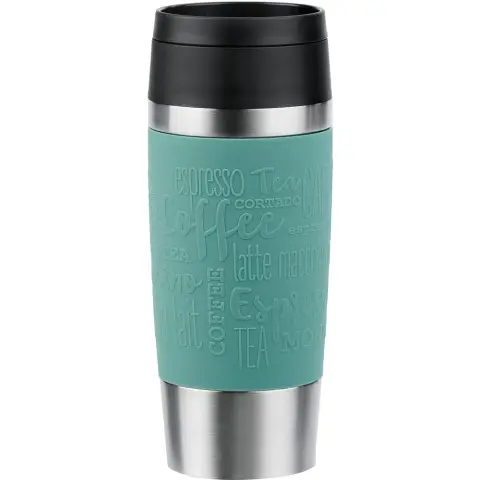EMSA Travel Mug Classic termosz bögre (petrol/rozsdamentes acél 0.36 liter) N2021000