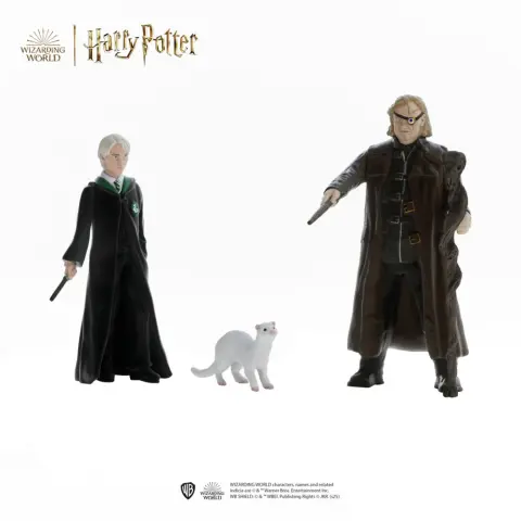 SCHLEICH Wizarding World Harry Potter - Mad-Eye Moody és Draco Malfoy görénnyel játékfigura szett 14907