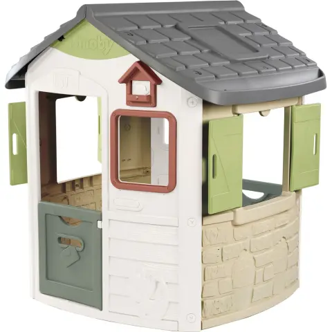 SMOBY Life Playhouse Jura Lodge kerti játékház 7600810504