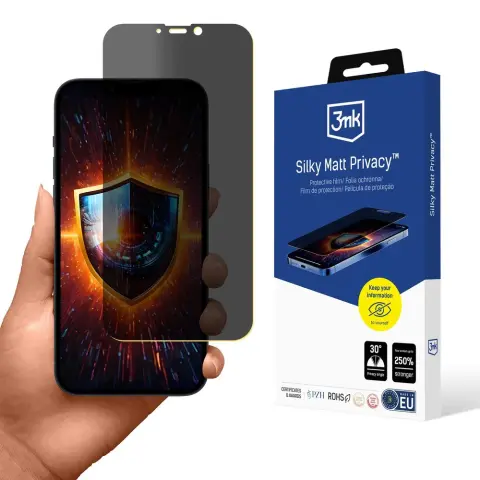 3MK Silky Matt Privacy ochranná fólia Apple iPhone 14 Plus-hoz
