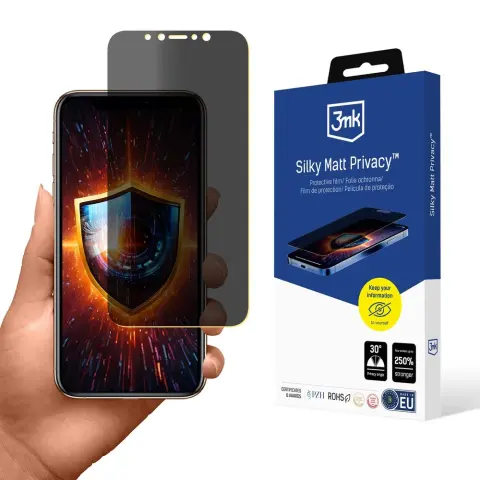 3MK Silky Matt Privacy védőfólia Apple iPhone XS