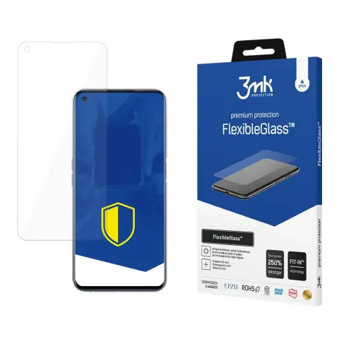 3MK FlexibleGlass hibrid edzett üveg védő Realme GT 5G-hez