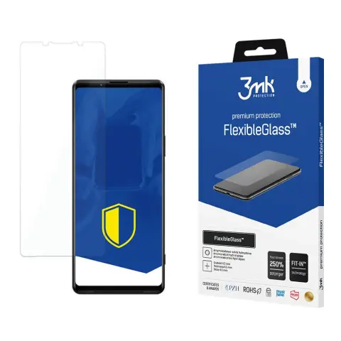 3MK FlexibleGlass hibrid törhetetlen üveg Sony Xperia 1 III 5G készülékhez