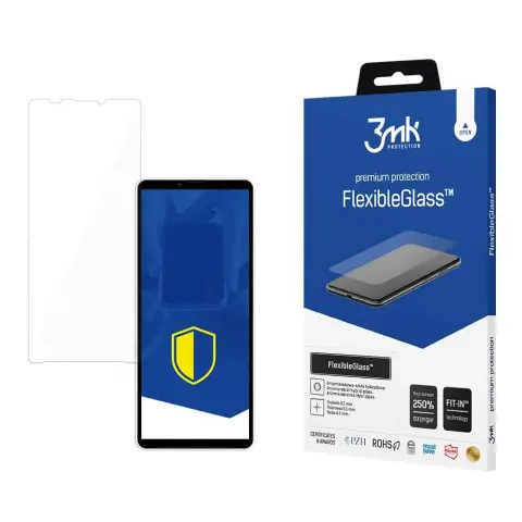 3MK FlexibleGlass hibrid törhetetlen üvegfólia Sony Xperia 10 V készülékhez