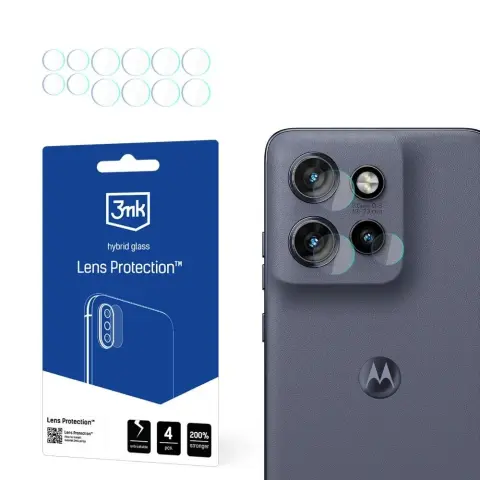 3MK Lens Protection kamera védőüveg Motorola Edge 50 5G készülékhez