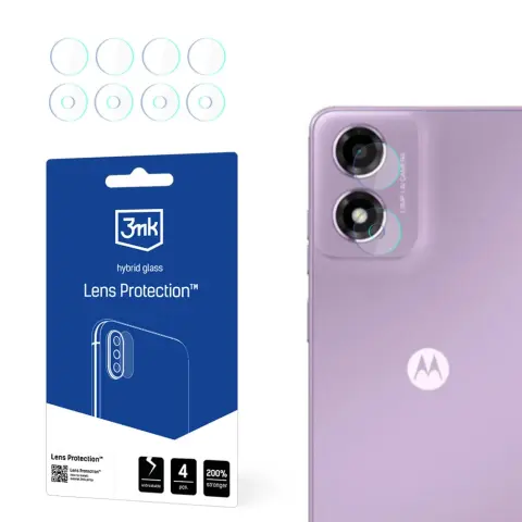 3MK Lens Protection kameravédő üveg Motorola Moto E14 készülékhez