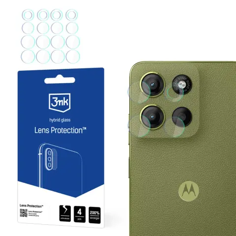 3MK Lens Protection kameravédő üveg Motorola Moto G15 / G15 Power
