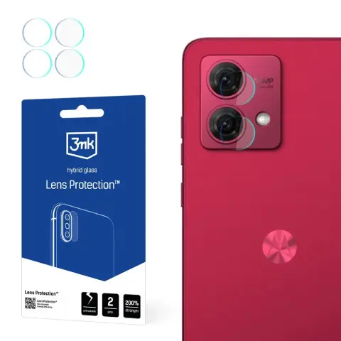 3MK Lens Protection kameravédő üveg Motorola Moto G84 5G-hez