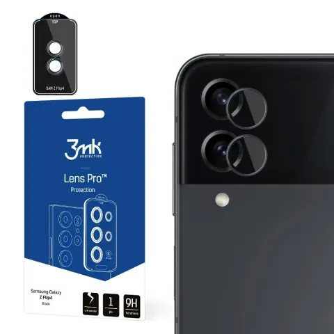 3MK Lens Protection Pro kameralencse védőüveg Samsung Galaxy Z Flip4 - fekete
