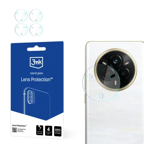 3MK Lens Protection kameravédő üveg Realme 14 Pro+ készülékhez