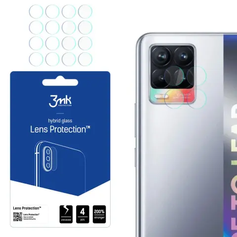 3MK Lens Protection kameravédő üveg Realme 8 4G-hez