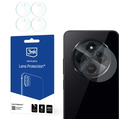 3MK Lens Protection kameravédő üveg Redmi 14C / POCO C75 / Redmi A4 5G telefonokhoz