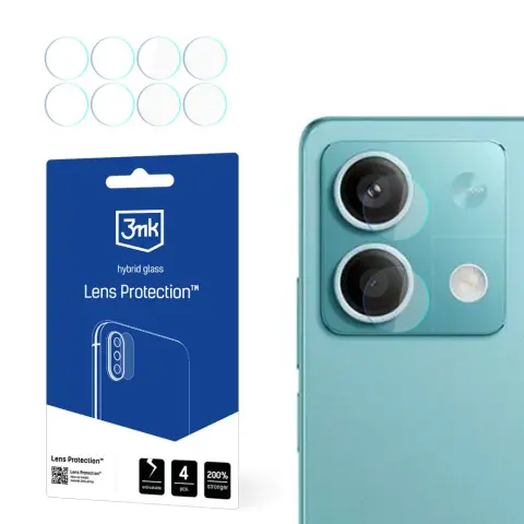 3MK Lens Protection kamera védőüveg Redmi Note 13 5G - 4db