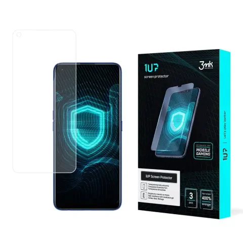 3MK 1UP képernyővédő fólia Realme 7 Pro-hoz (3 darabos csomag)