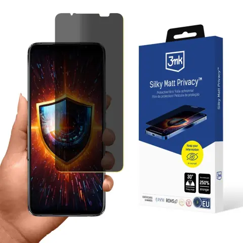 3MK Silky Matt Privacy védőfólia Asus ROG Phone 6-hoz