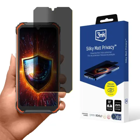 3MK Silky Matt Privacy védőfólia Blackview BV7200