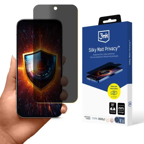 3MK Silky Matt Privacy védőfólia Google Pixel 9 Pro