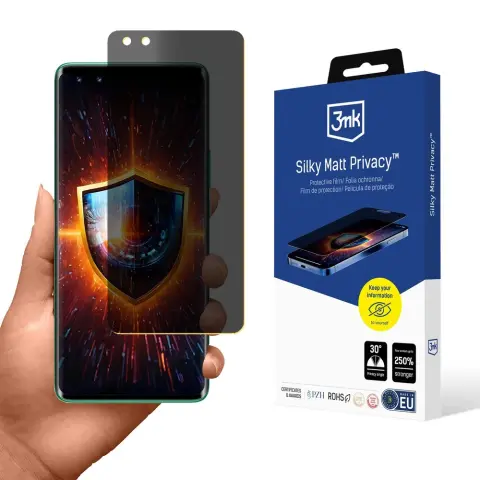 3MK Silky Matt Privacy védőfólia Huawei Nova 11 Pro
