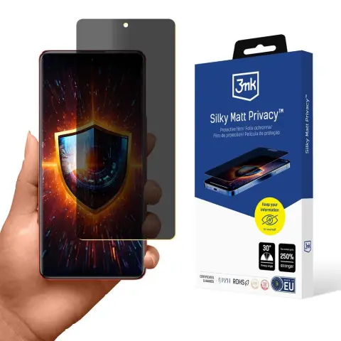 3MK Silky Matt Privacy védőfólia Infinix Note 30 Vip