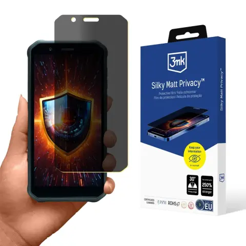 3MK Silky Matt Privacy védőfólia MyPhone Hammer Energy X