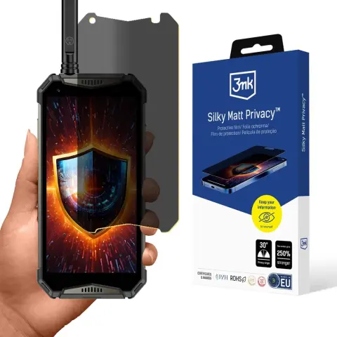 3MK Silky Matt Privacy védőfólia Ulefone Armor 20WT-hez