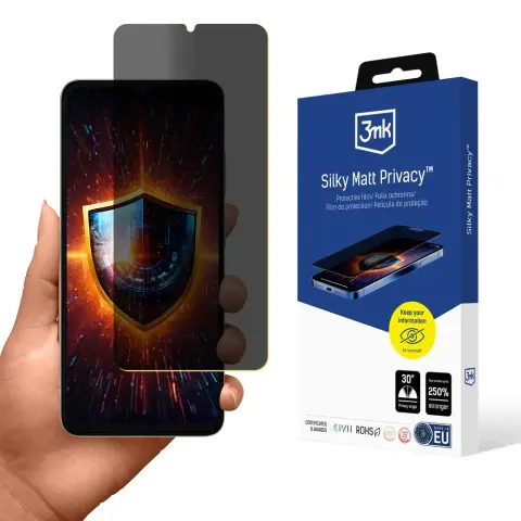 3MK Silky Matt Privacy védőfólia Ulefone Note 19 5903108629331