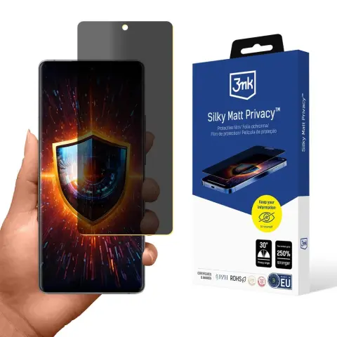 3MK Silky Matt Privacy védőfólia Vivo X90 Pro